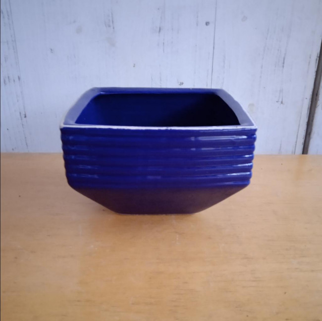 VASO BAIXO AZUL MARINHO 12x18