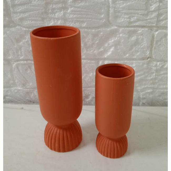 Vaso cerâmica terracota P