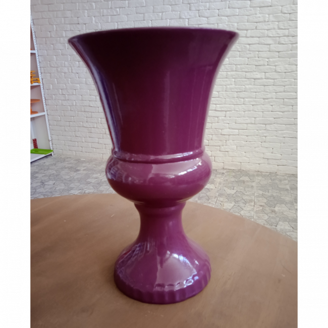 Vaso porcelana roxo