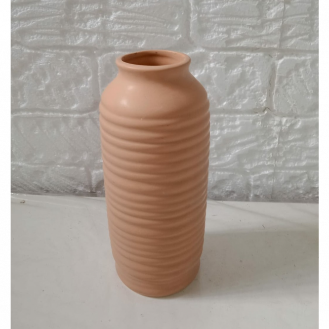 Vaso cerâmica nude 20cm