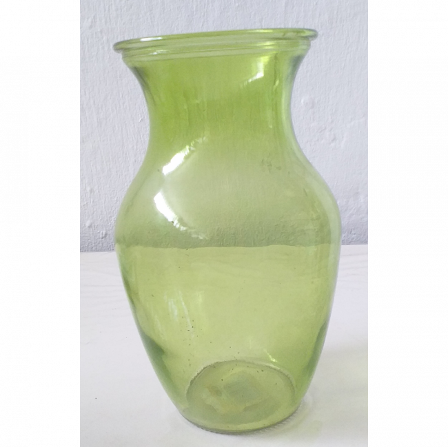 Vaso vidro verde