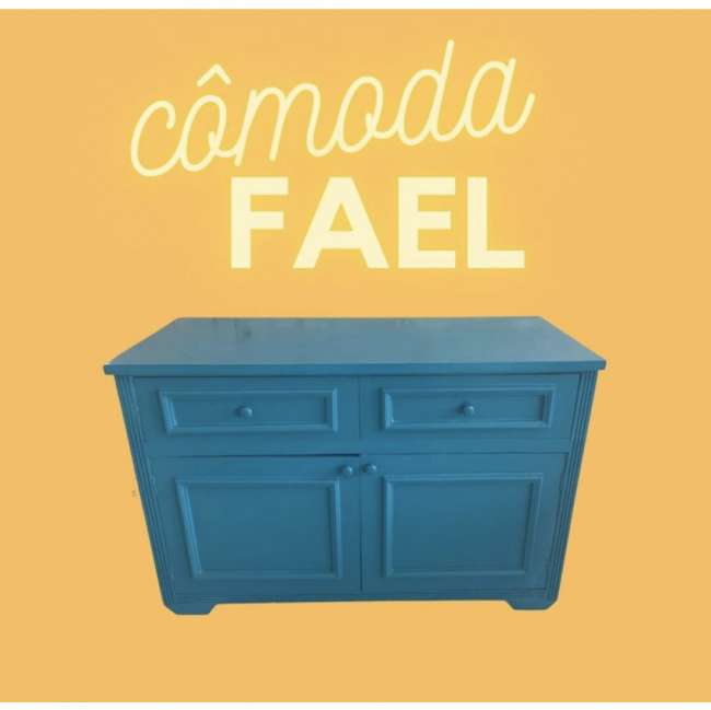 Cômoda Fael azul