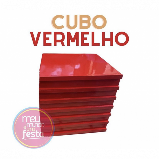 Mesa cubo pequena