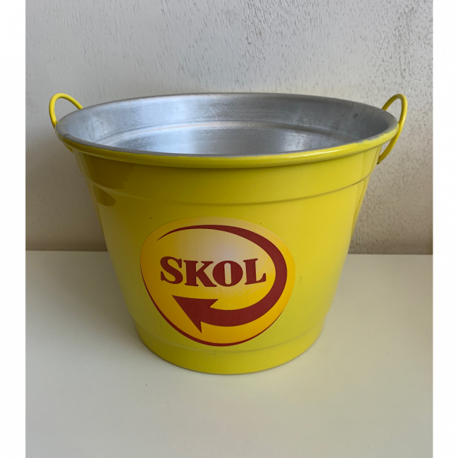 Balde Gelo Amarelo Skol 6lt