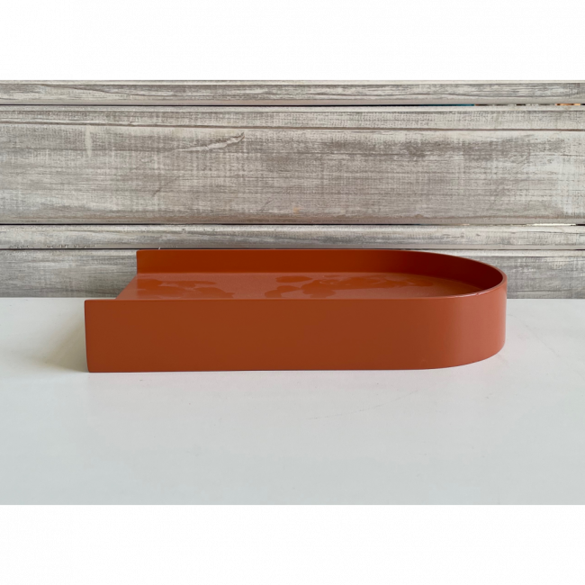 Bandeja Borda Oval Mad Terracota G