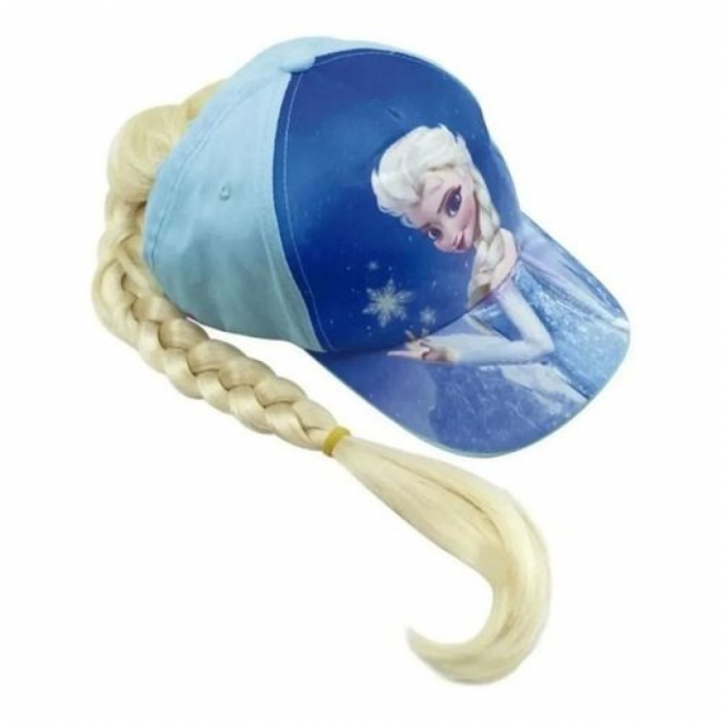 Boné Infantil Frozen c/Trança Disney