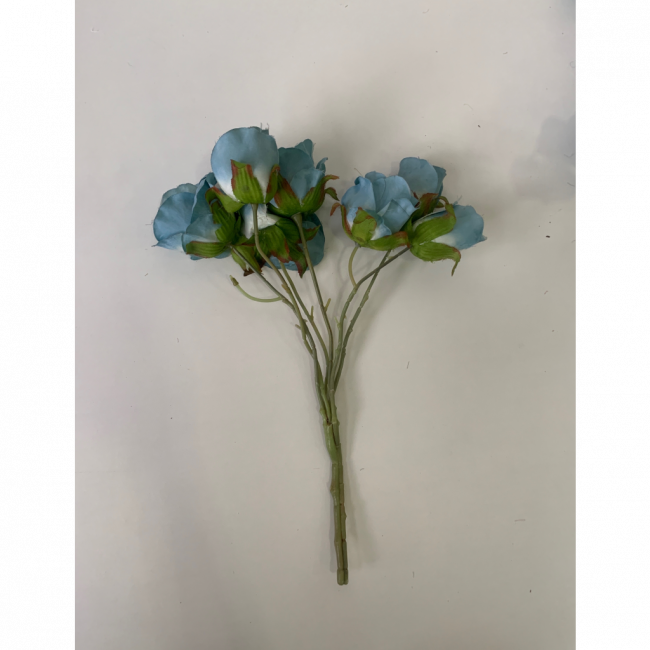 Buquê Rosas Azul Outonado