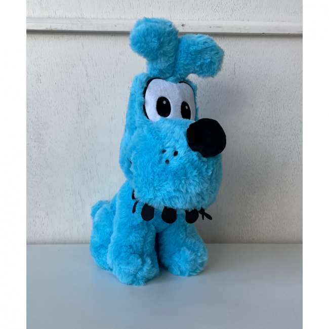 Cachorro Pelúcia Azul