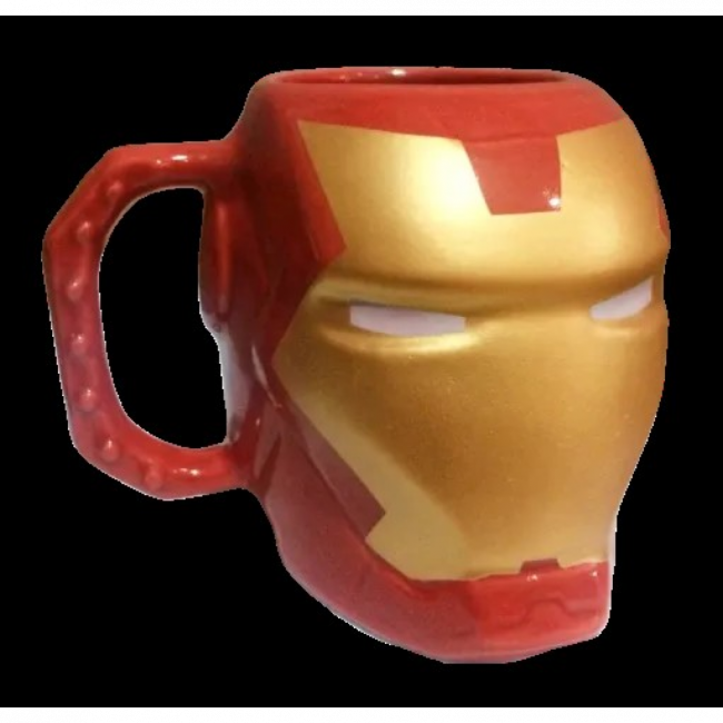 Caneca 3D Iron Man 400ml-1002449586