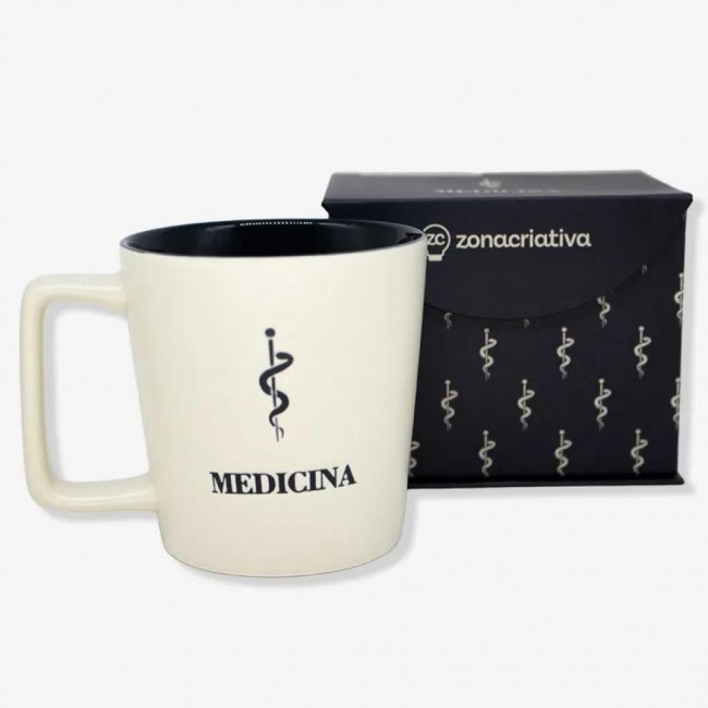 CANECA BUCK PROFISSÕES MEDICINA 400ML- 10025500