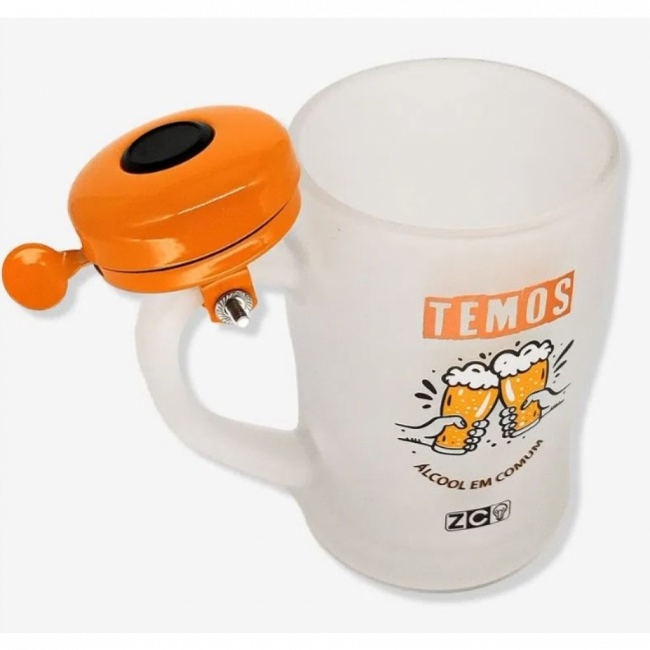 Caneca c/ Campainha Temos Alcool em Comum 400ml 10024749