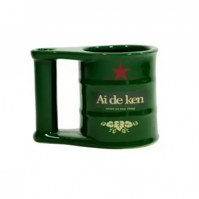 Caneca Formato 3D Barril Ai de Ken 350ml 10024994