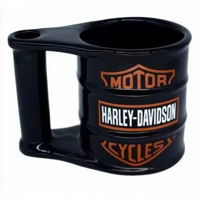 Caneca Formato 3D Tambor Harley-Davidson 350ml 10024988