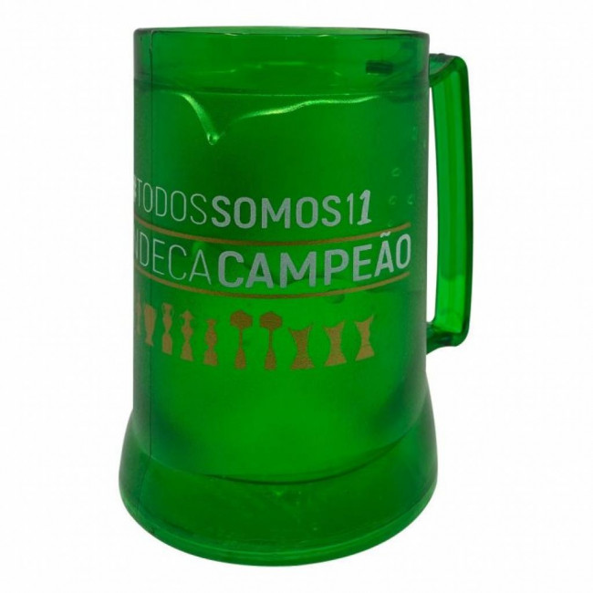 CANECA GEL PEÇA VERDE 400ml -PALMEIRAS 13178