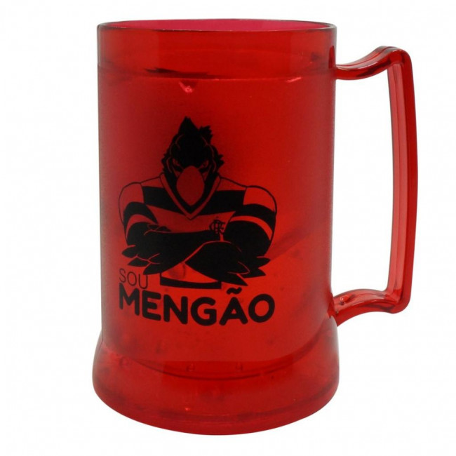 CANECA GEL VERMELHA 400ml-FLAMENGO 4279