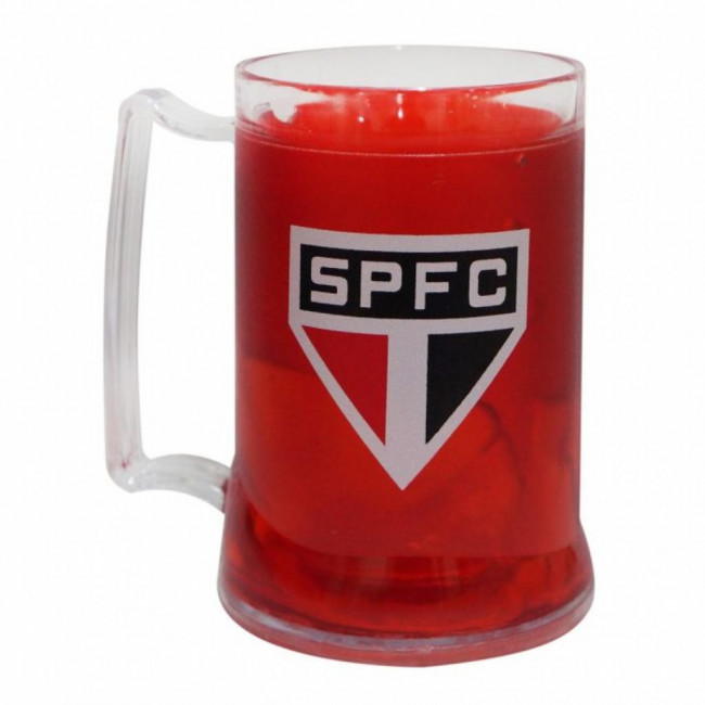 CANECA GEL VERMELHO São Paulo 400ml - SPFC 14043