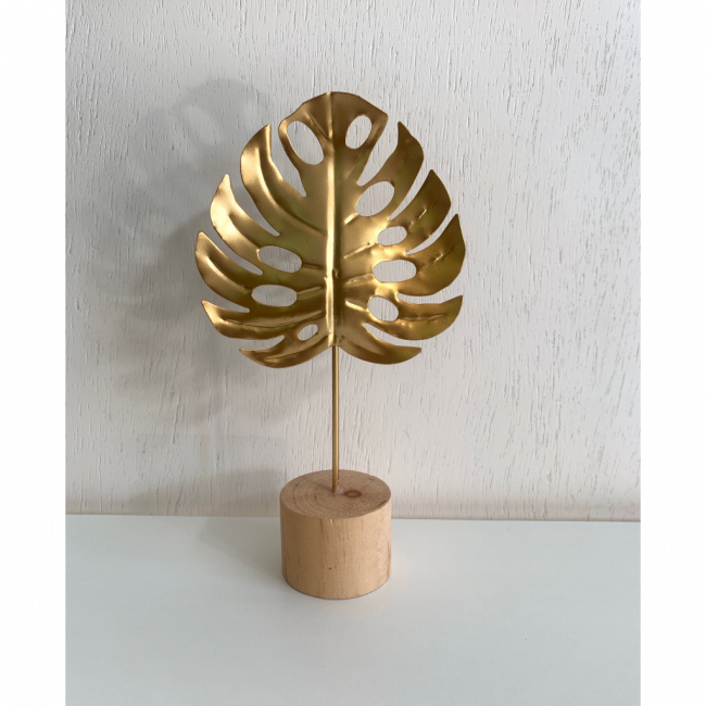 Costela de Adão Dourado Decorativo