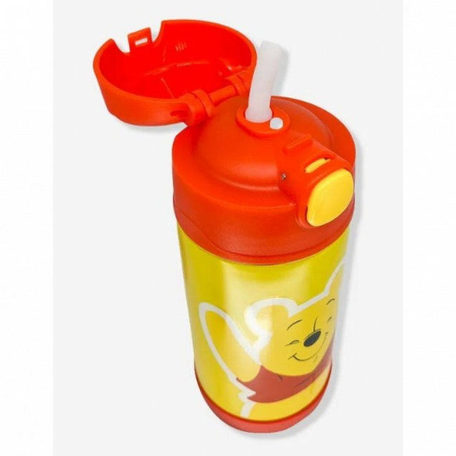 Garrafa Click c/ Canudo Winnie The Pooh 400ml 10072406