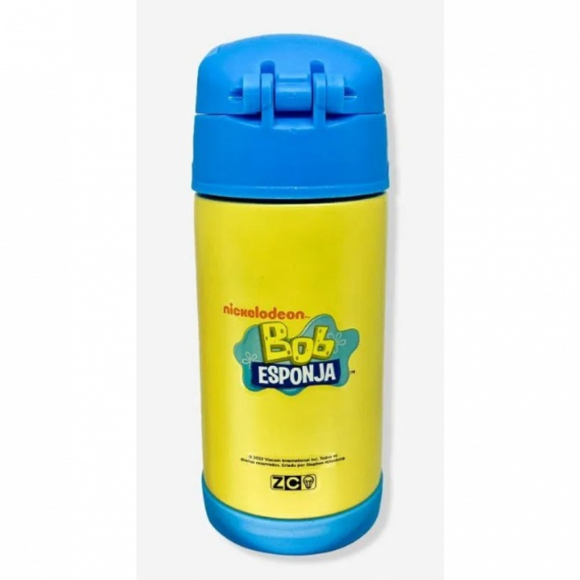 Garrafa Click c/Canudo Bob 300ml 10072402