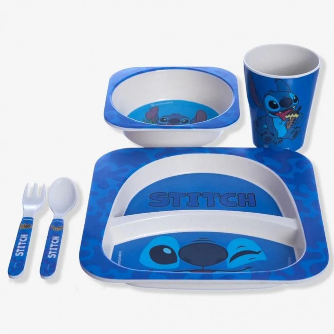 KIT ALIMENTAÇÃO INFANTIL STITCH - 10025740