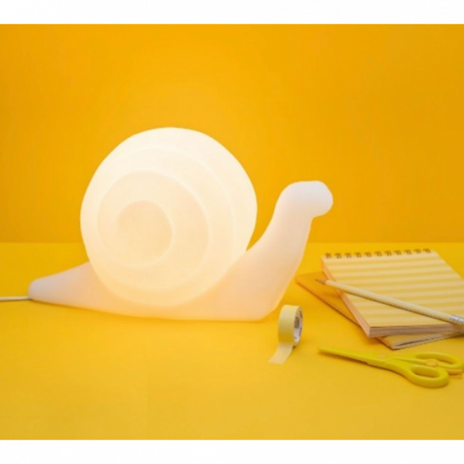 Luminária Caracol Amarelo