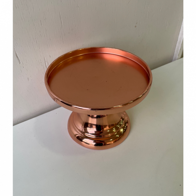 Mini Boleira Metal Rosê Gold