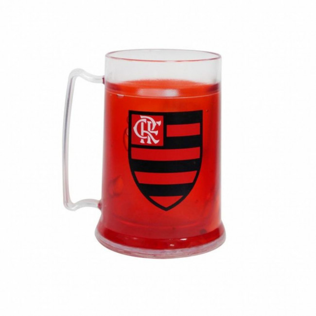 MINI CANECA GEL VERMELHO 300ml-FLAMENGO 4224