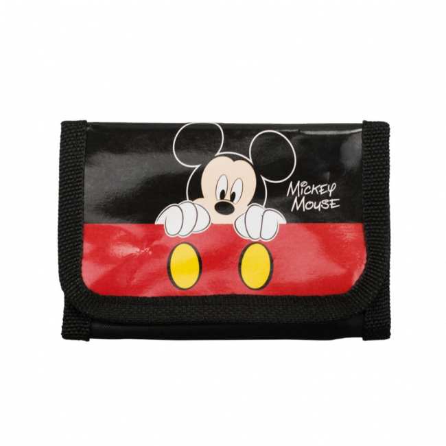 Mini Carteira Preta Mickey-DWI9020-MK6-D