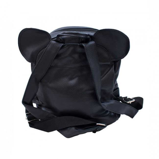 Mochila Preta Laço Minnie- DMG9002-MK18-D