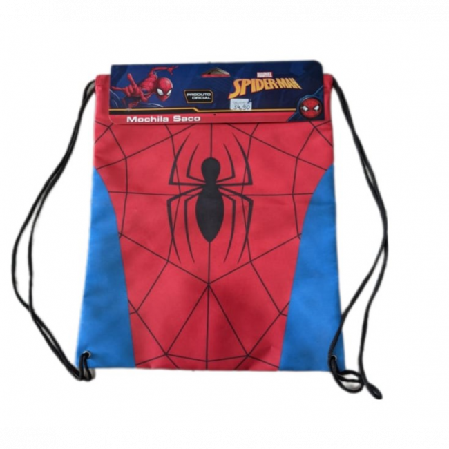 Mochila Saco Homem Aranha