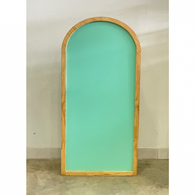 Painel Oval Menta 185x90cm