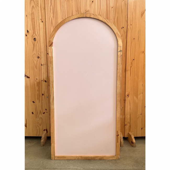 Painel Oval Rosa BB 185x90cm
