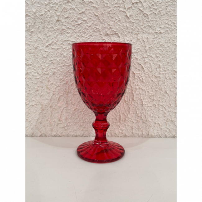 Taça Roman Vermelho Água 345ml / 28788