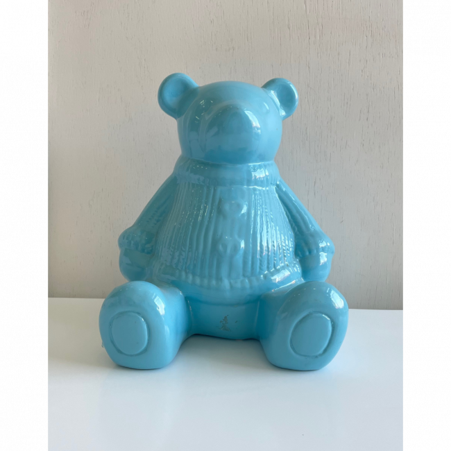 Urso Ceram Azul G