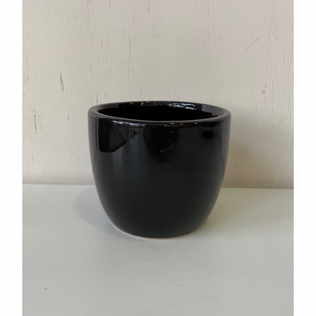 Vaso Liso Preto P