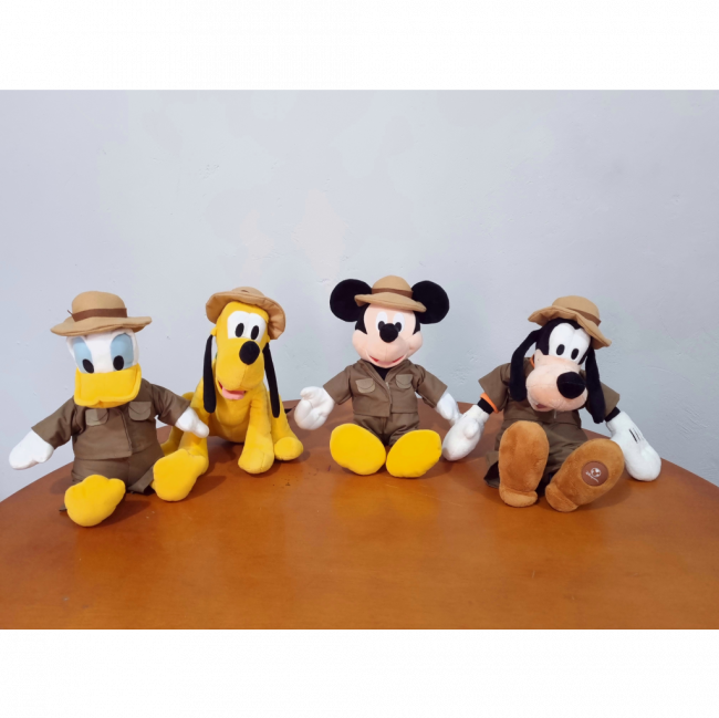 Personagens Mickey Safari