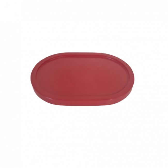 BANDEJA MOOD VERMELHO MINI OVAL