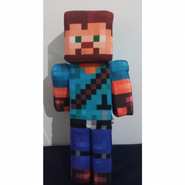 Boneco Steve, em espuma (Minecraft)