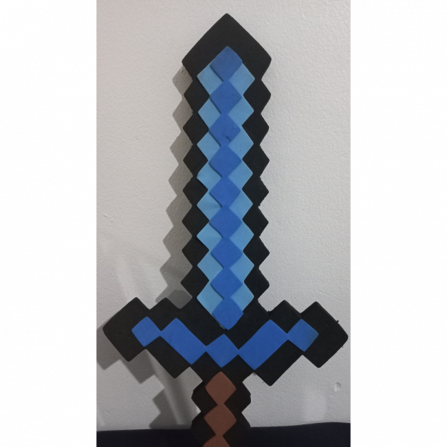 Espada Jogo Minecraft em e.v.a.