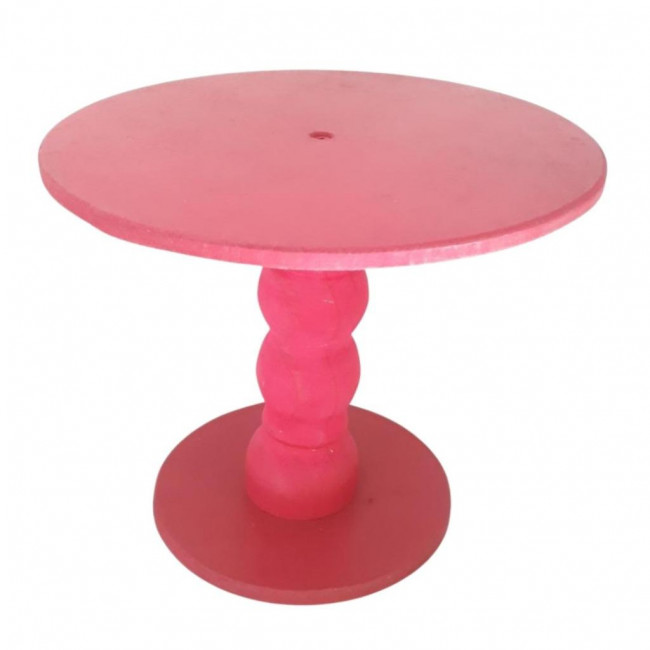 BANDEJA MDF TORNEADA PINK P