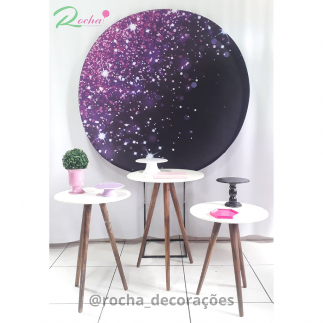 GLITTER PRETO, ROSA E PINK - KIT41116