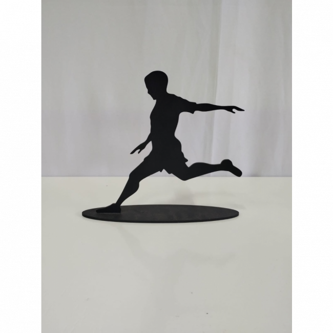 FUTEBOL SOMBRA JOGADOR DISPLAY DE MESA MDF