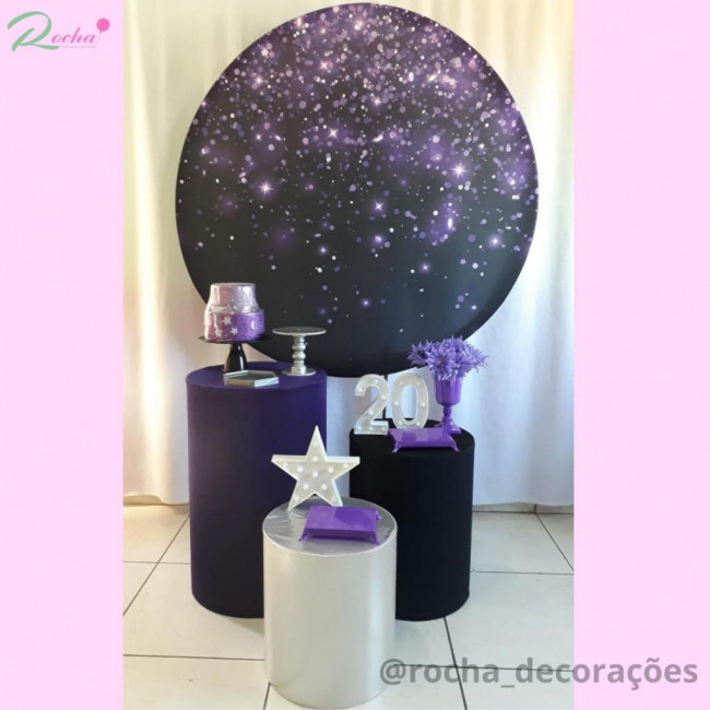 GLITTER ROXO - KIT40682