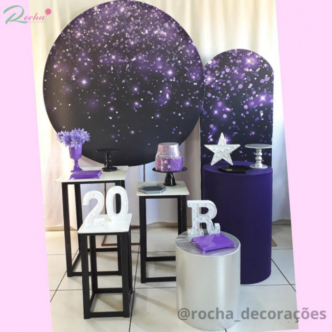 GLITTER ROXO - KIT40680.