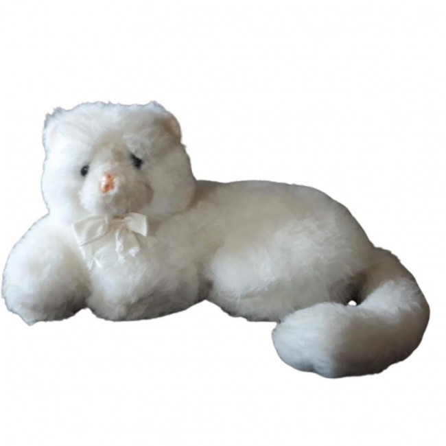 GATO BRANCO PELUCIA