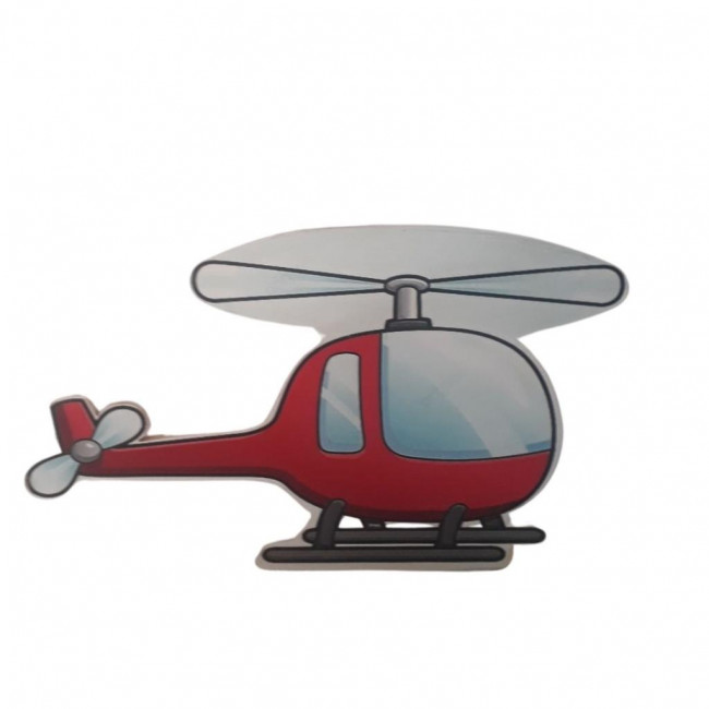 HELICOPTERO DISPLAY DE MESA MDF