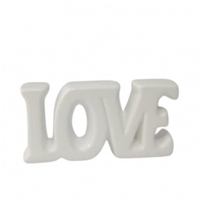 LOVE DE CERAMICA BRANCO