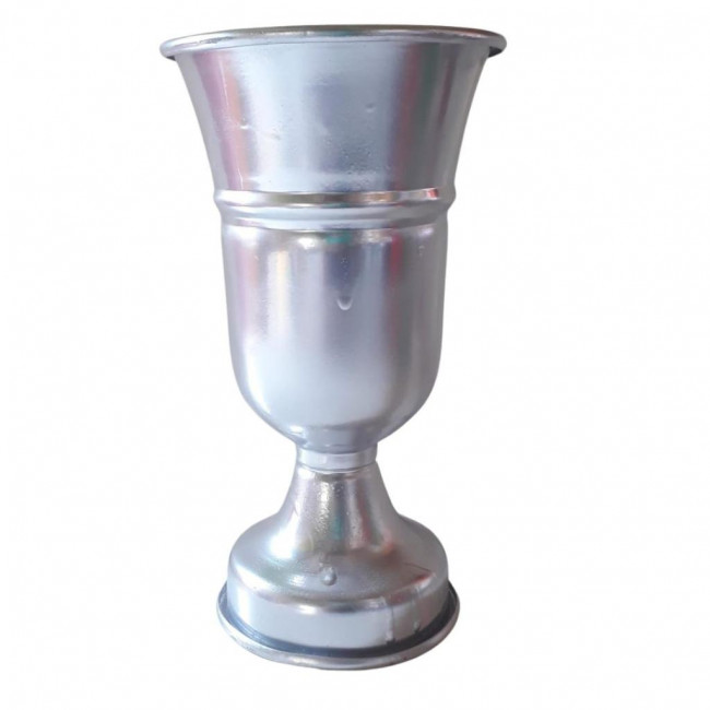 VASO ALUMÍNIO IMPERIAL PRATA M (0,28x0,16)