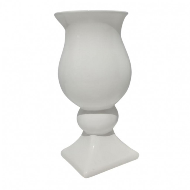 VASO CERÂMICA LAZIO BRANCO