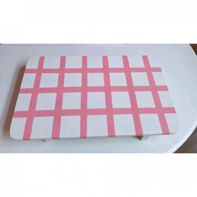 BANDEJA GRID ROSA